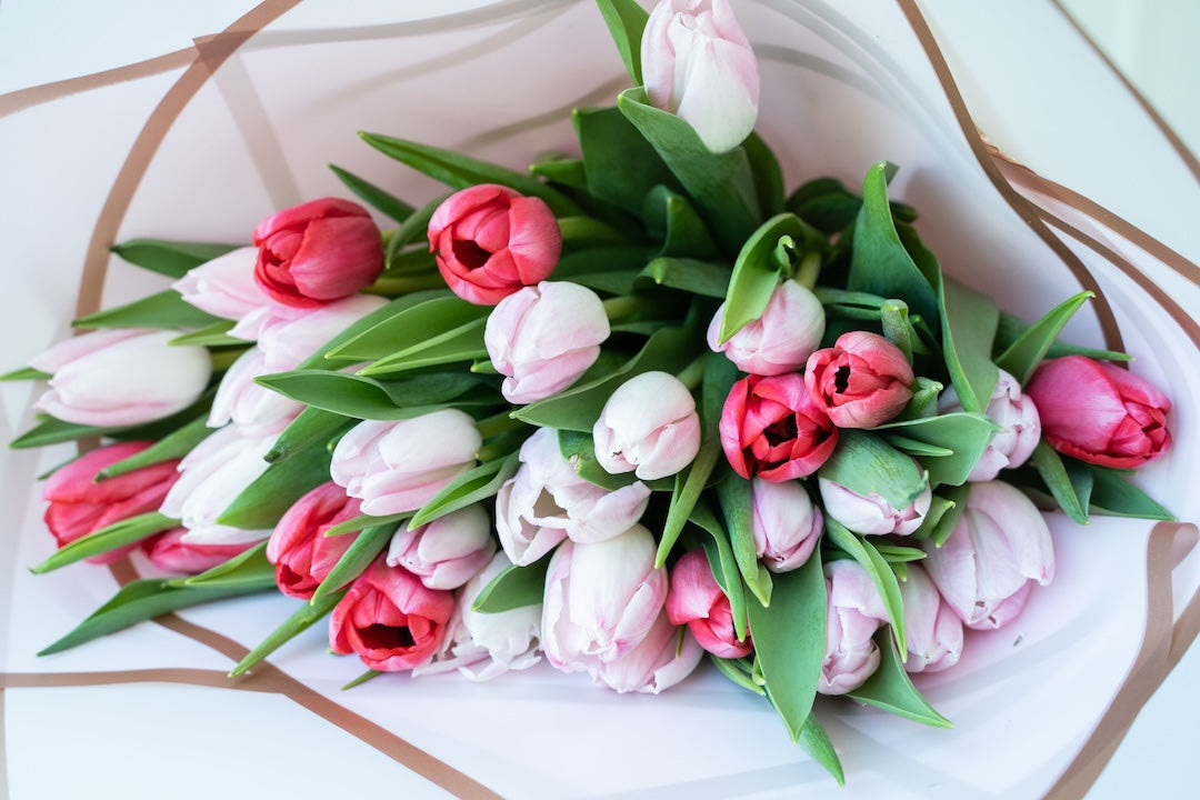 Ramo de tulipanes