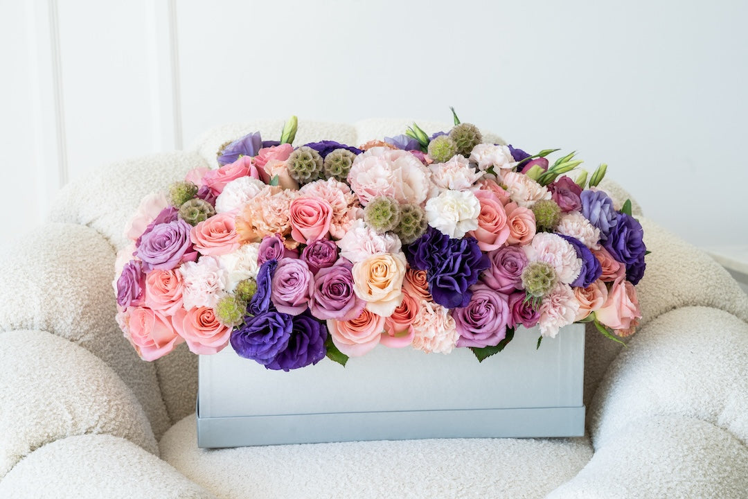 Flores lilas