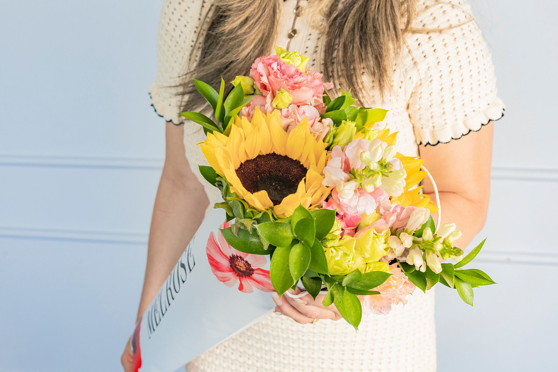 Ramo bolsa girasol