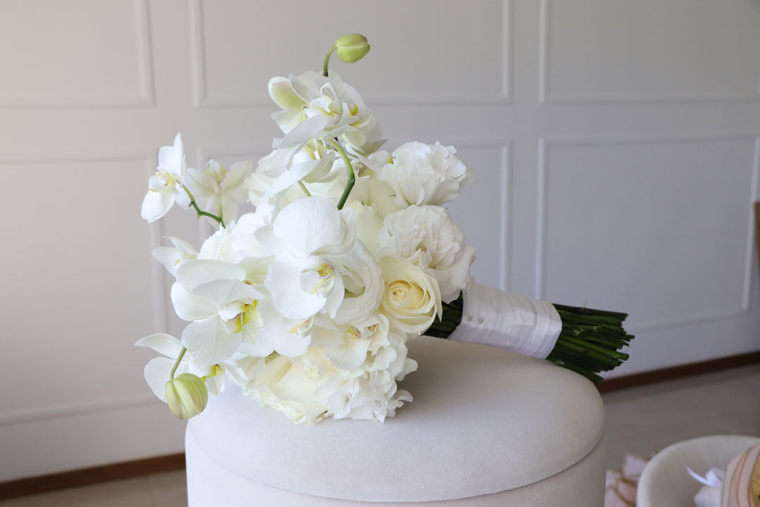 Ramo de novia con Orquidea