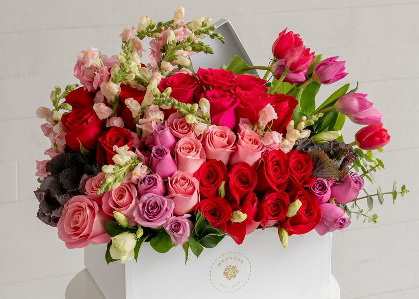 Arreglo de Cumpleaños con tulipanes