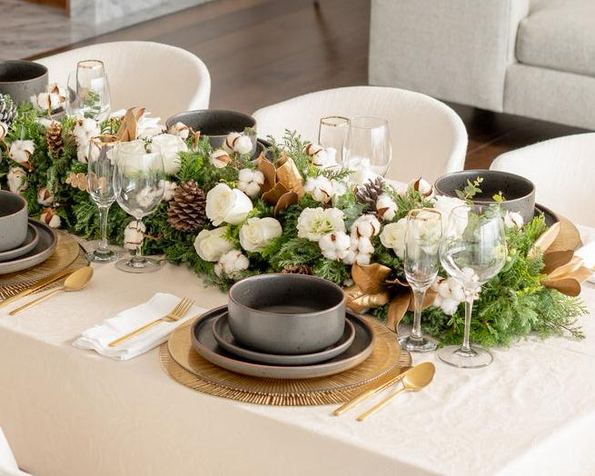 Guía navideña Blanca