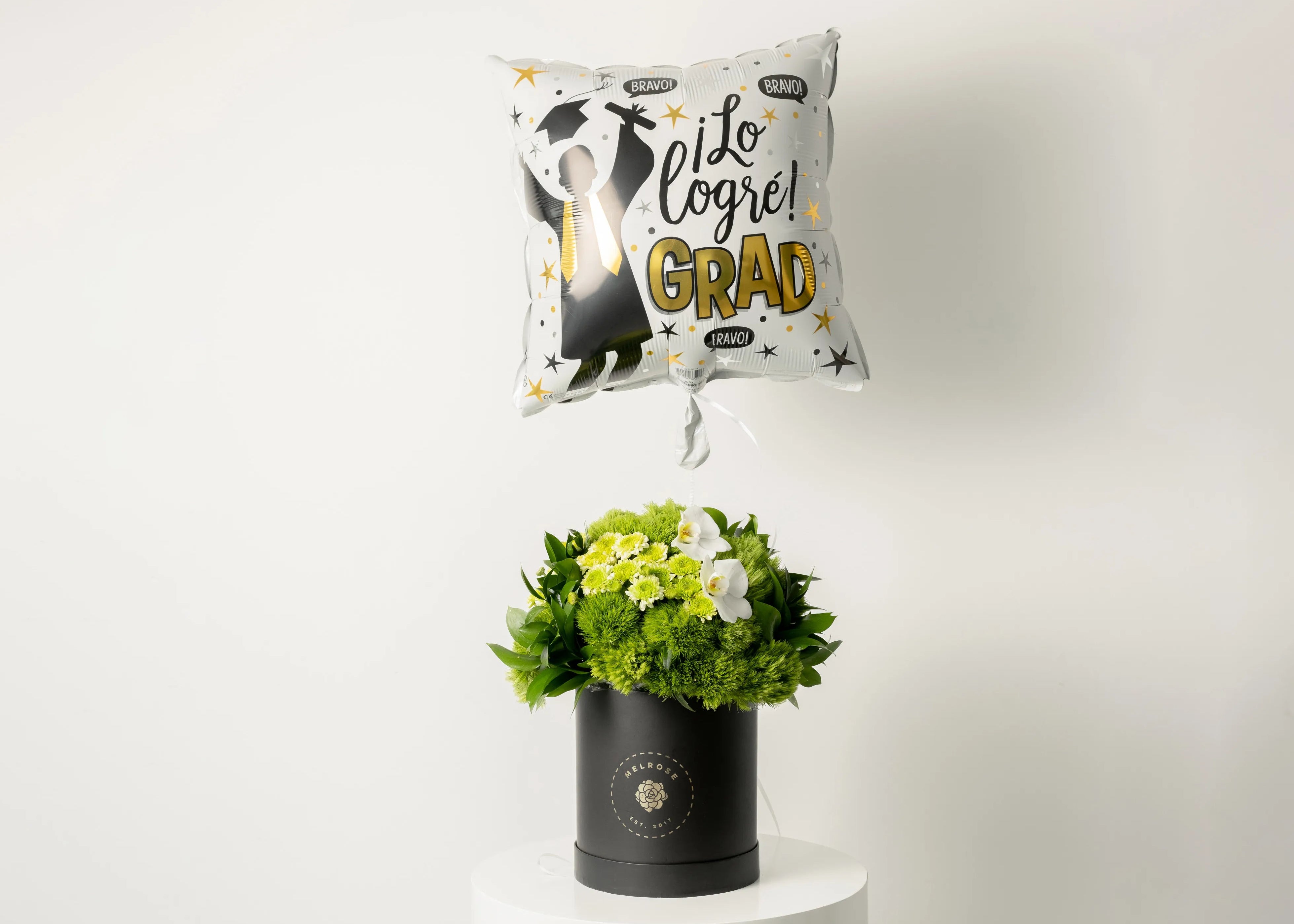 Graduación con Orquídea