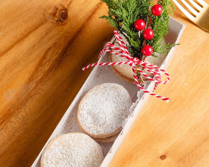 Regalo de Navidad alfajores