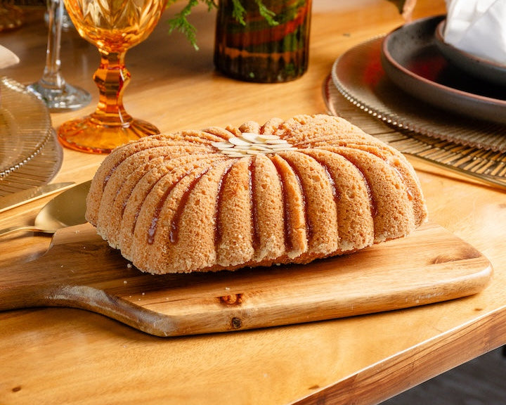 Panque de almendra gluten free