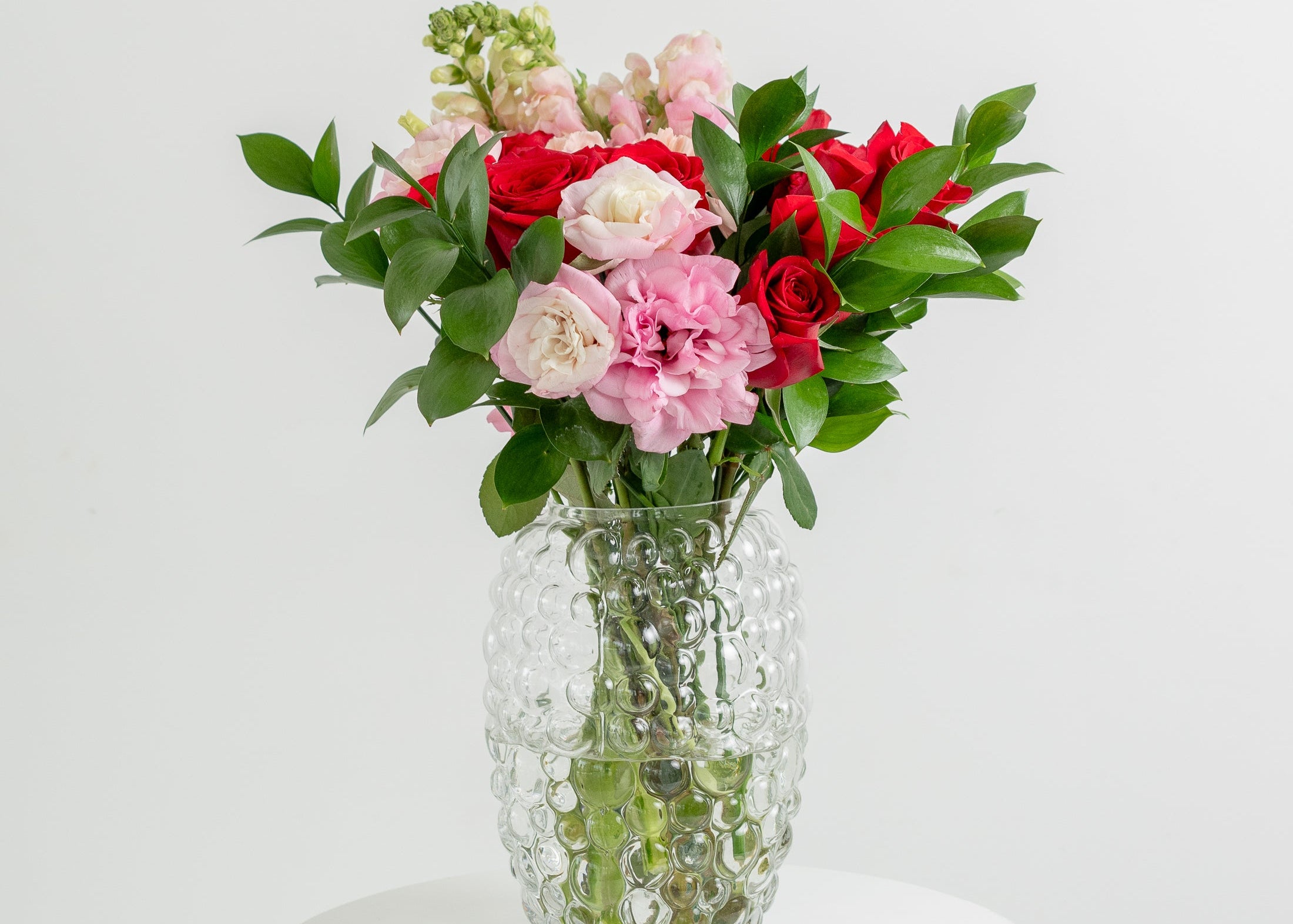 Ramo de flores rosas y rojas Granada