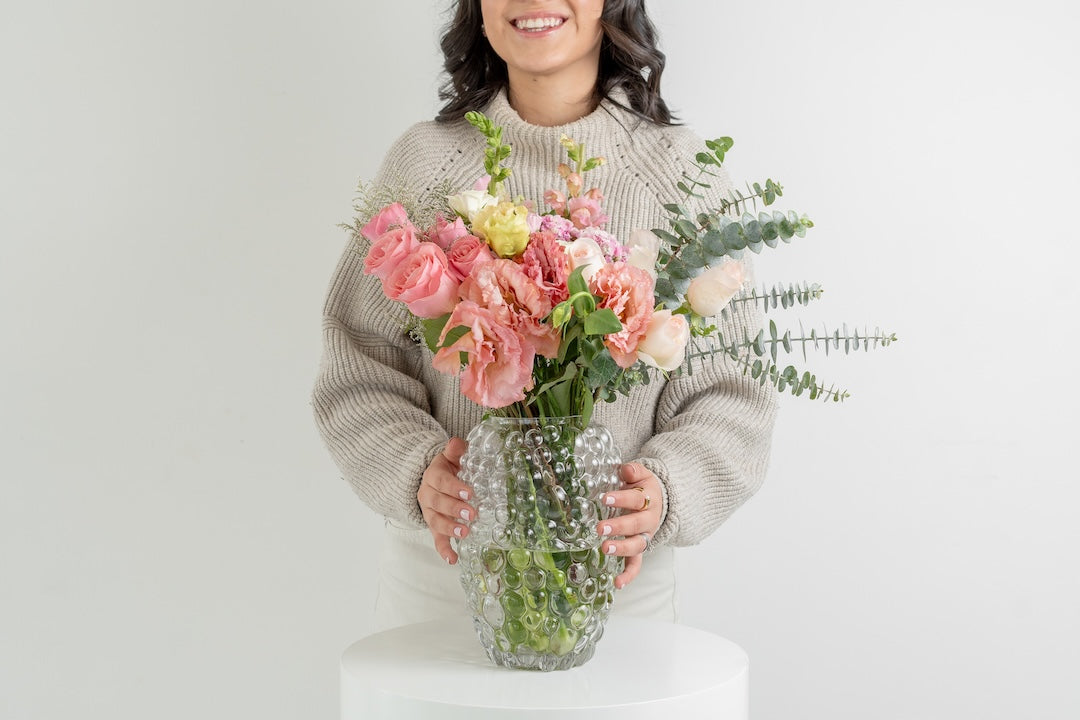 Ramo de flores rosas Madisson