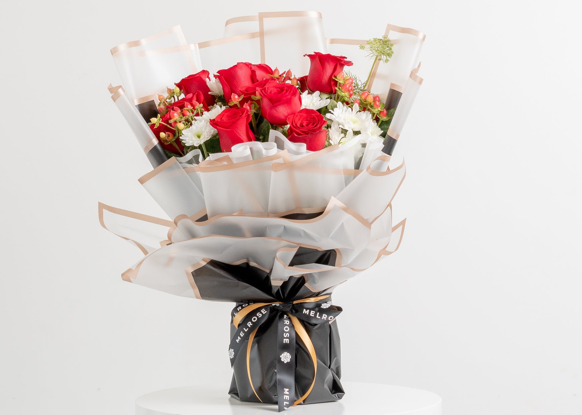 Ramo flores rojas Córdova