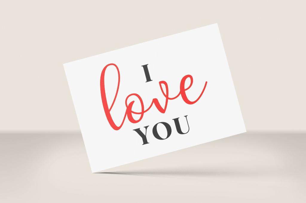 In Love You Card