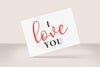 In Love You Card